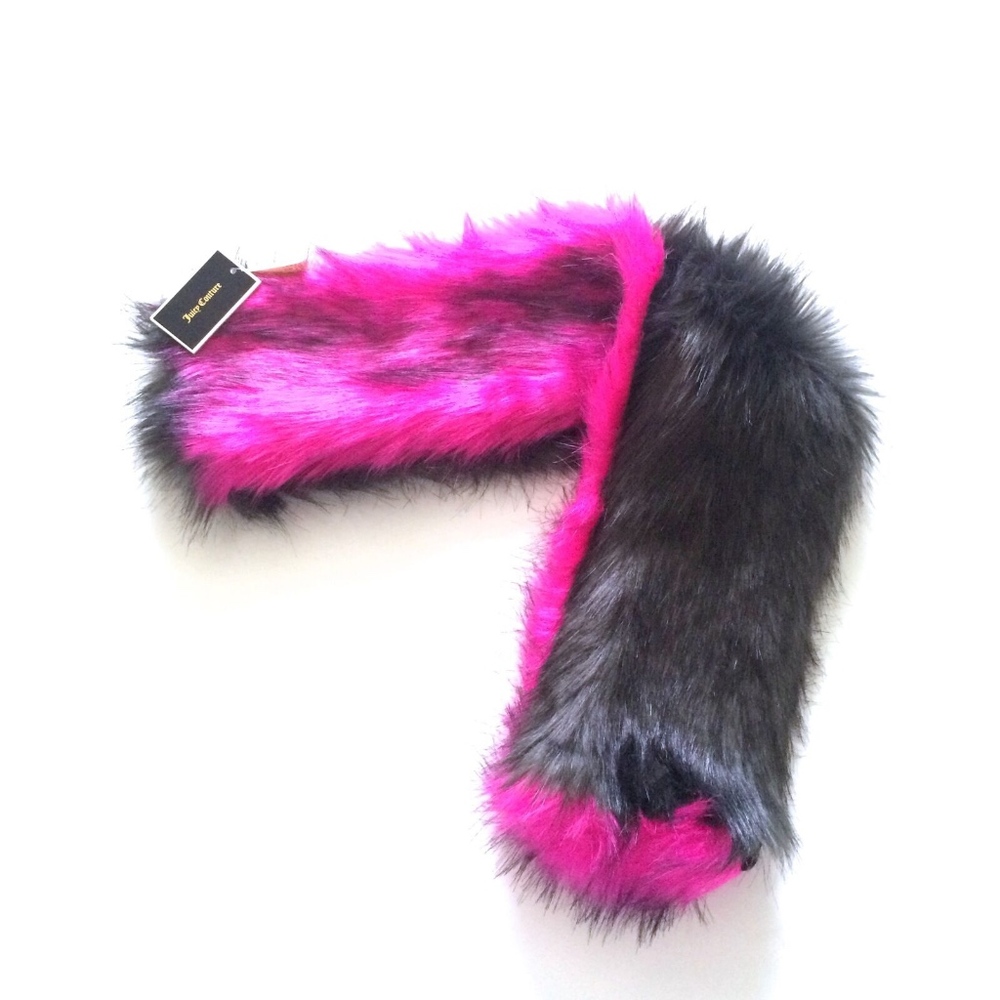 Brand New Juicy Couture Faux Fur Infinity Scarf